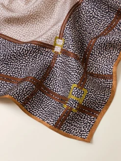 Vedi Tutti|Tessili<Borbonese BANDANA 50 X 50 OP NATURALE/SABBIA
