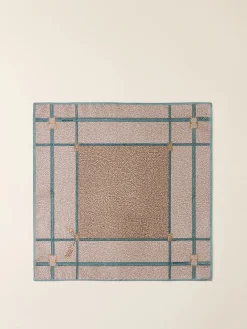 Vedi Tutti|Tessili<Borbonese BANDANA 50 X 50 SABBIA/BEIGE