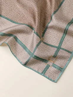 Vedi Tutti|Tessili<Borbonese BANDANA 50 X 50 SABBIA/BEIGE