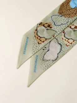 Vedi Tutti|Tessili<Borbonese BANDEAU VERDE SALVIA
