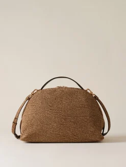 Vedi Tutti|Borse A Tracolla<Borbonese BAULETTO MEDIUM OP NATURALE