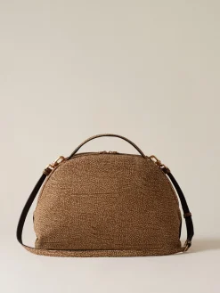 Vedi Tutti|Borse A Tracolla<Borbonese BAULETTO MEDIUM OP NATURALE