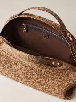Vedi Tutti|Borse A Tracolla<Borbonese BAULETTO MEDIUM OP NATURALE