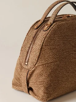 Vedi Tutti|Borse A Tracolla<Borbonese BAULETTO MEDIUM OP NATURALE