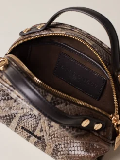 Vedi Tutti|Borse A Tracolla<Borbonese BAULETTO MINI MARRONE/EBANO