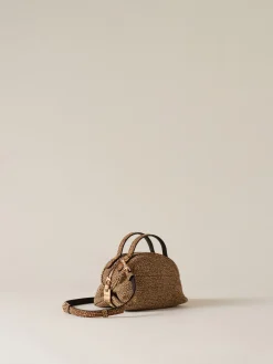 Vedi Tutti|Borse A Tracolla<Borbonese BAULETTO MINI OP NATURALE