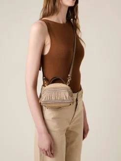 Vedi Tutti|Borse A Tracolla<Borbonese BAULETTO MINI NATURALE