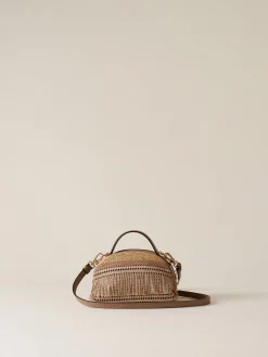 Vedi Tutti|Borse A Tracolla<Borbonese BAULETTO MINI NATURALE