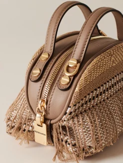 Vedi Tutti|Borse A Tracolla<Borbonese BAULETTO MINI NATURALE