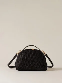 Vedi Tutti|Borse A Tracolla<Borbonese BAULETTO SMALL TESTA MORO/EBANO