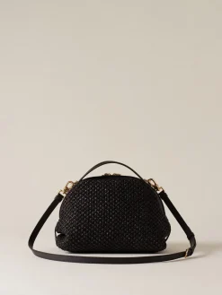 Vedi Tutti|Borse A Tracolla<Borbonese BAULETTO SMALL TESTA MORO/EBANO