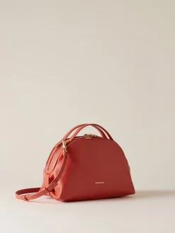 Vedi Tutti|Borse A Tracolla<Borbonese BAULETTO SMALL RED PAPAYA
