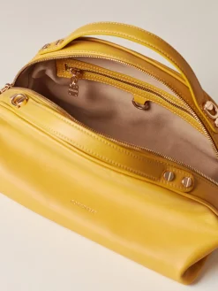 Vedi Tutti|Borse A Tracolla<Borbonese BAULETTO SMALL SAFFRON