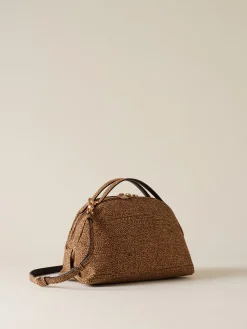 Vedi Tutti|Borse A Tracolla<Borbonese BAULETTO SMALL OP NATURALE
