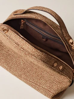 Vedi Tutti|Borse A Tracolla<Borbonese BAULETTO SMALL OP NATURALE