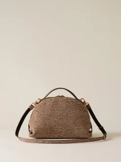 Vedi Tutti|Borse A Tracolla<Borbonese BAULETTO SMALL CUOIO