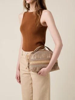 Vedi Tutti|Borse A Tracolla<Borbonese BAULETTO SMALL NATURALE