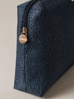Vedi Tutti|Beauty Case<Borbonese BEAUTY CASE MEDIUM BLU LAPIS