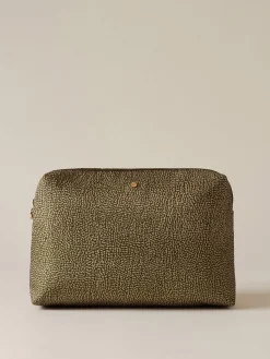 Vedi Tutti|Beauty Case<Borbonese BEAUTY CASE MEDIUM OLIVE