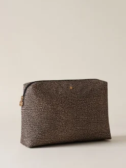 Vedi Tutti|Beauty Case<Borbonese BEAUTY CASE MEDIUM OP NATURALE/NERO