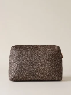 Vedi Tutti|Beauty Case<Borbonese BEAUTY CASE MEDIUM OP NATURALE/NERO