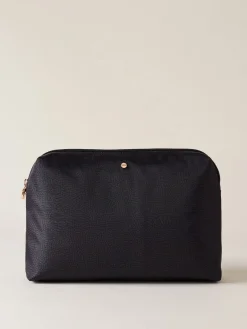Vedi Tutti|Beauty Case<Borbonese BEAUTY CASE MEDIUM DARK BLACK