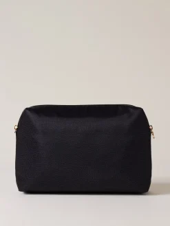 Vedi Tutti|Beauty Case<Borbonese BEAUTY CASE MEDIUM DARK BLACK