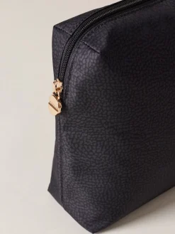 Vedi Tutti|Beauty Case<Borbonese BEAUTY CASE MEDIUM DARK BLACK