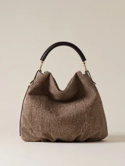 Borse A Spalla|Vedi Tutti<Borbonese BICE BORSA HOBO MEDIUM CUOIO