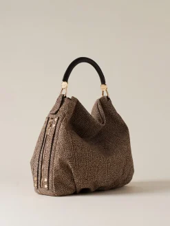 Borse A Spalla|Vedi Tutti<Borbonese BICE BORSA HOBO MEDIUM CUOIO