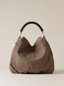 Borse A Spalla|Vedi Tutti<Borbonese BICE BORSA HOBO MEDIUM CUOIO