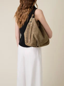 Borse A Spalla|Vedi Tutti<Borbonese BICE BORSA HOBO MEDIUM OP NATURALE