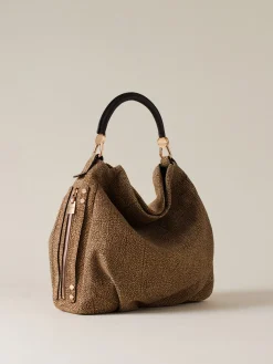 Borse A Spalla|Vedi Tutti<Borbonese BICE BORSA HOBO MEDIUM OP NATURALE