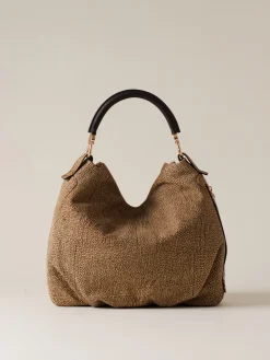 Borse A Spalla|Vedi Tutti<Borbonese BICE BORSA HOBO MEDIUM OP NATURALE