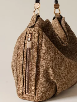 Borse A Spalla|Vedi Tutti<Borbonese BICE BORSA HOBO MEDIUM OP NATURALE