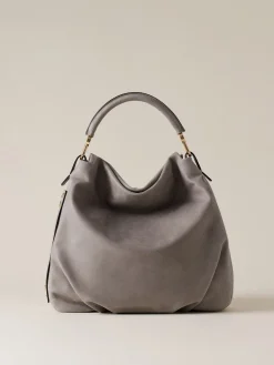 Vedi Tutti|Borse Hobo<Borbonese BICE BORSA HOBO MEDIUM SILVER SCREEN