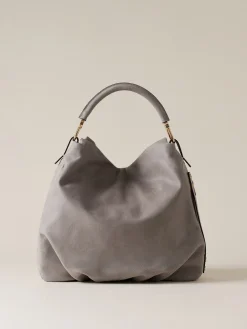 Vedi Tutti|Borse Hobo<Borbonese BICE BORSA HOBO MEDIUM SILVER SCREEN