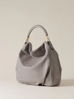 Vedi Tutti|Borse Hobo<Borbonese BICE BORSA HOBO MEDIUM SILVER SCREEN