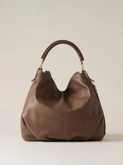Vedi Tutti|Borse Hobo<Borbonese BICE BORSA HOBO MEDIUM MUD