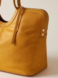 Vedi Tutti|Borse Shopping<Borbonese BICE BORSA SHOPPING LARGE SAFFRON