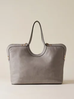 Vedi Tutti|Borse Shopping<Borbonese BICE BORSA SHOPPING LARGE SILVER SCREEN