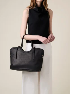 Vedi Tutti|Borse Shopping<Borbonese BICE BORSA SHOPPING LARGE NERO