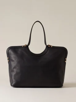 Vedi Tutti|Borse Shopping<Borbonese BICE BORSA SHOPPING LARGE NERO