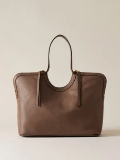 Vedi Tutti|Borse Shopping<Borbonese BICE BORSA SHOPPING LARGE MUD
