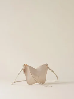 Vedi Tutti|Borse Mini<Borbonese BORBOLETA MINI BAG WHITE COTTON