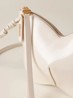 Vedi Tutti|Borse Mini<Borbonese BORBOLETA MINI BAG WHITE COTTON