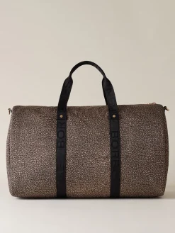 Vedi Tutti|Beauty Case<Borbonese BORSONE ECO LINE MEDIUM OP NATURALE/NERO
