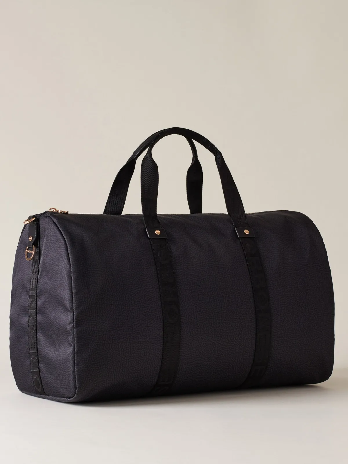 Vedi Tutti|Beauty Case<Borbonese BORSONE ECO LINE MEDIUM DARK BLACK