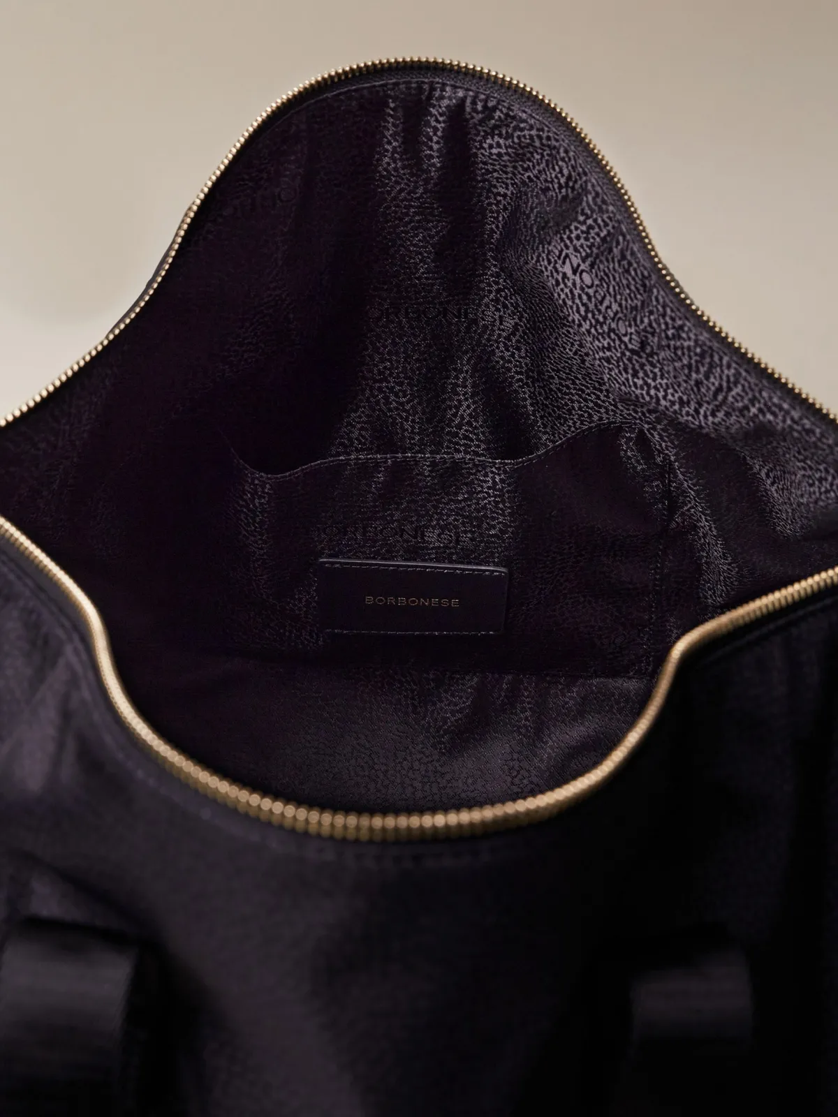 Vedi Tutti|Beauty Case<Borbonese BORSONE ECO LINE MEDIUM DARK BLACK