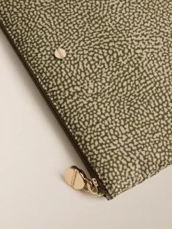 Vedi Tutti|Beauty Case<Borbonese BUSTA PORTADOCUMENTI OLIVE